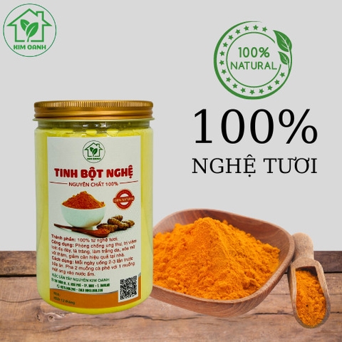 Tinh Bột Nghệ Nguyên Chất  - hộp 500gr
