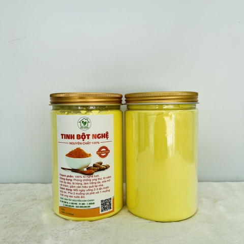Tinh Bột Nghệ Nguyên Chất - hộp 500gr