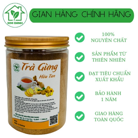 Trà Gừng Nguyên Chất - Hộp 500gr