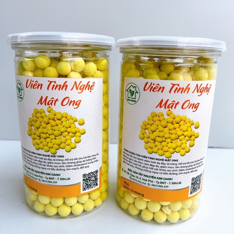 Viên Tinh Nghệ Mật Ong - hộp 500gr
