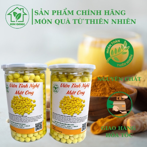 Viên Tinh Nghệ Mật Ong - hộp 500gr
