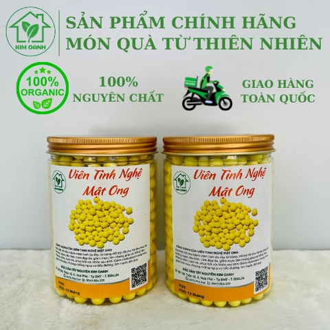 Viên Tinh Nghệ Mật Ong -hộp 500gr
