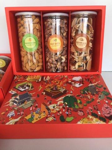 Hộp quà tết