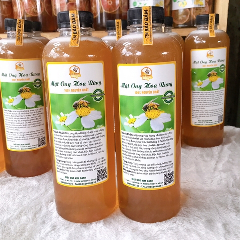Mật Ong Hoa Rừng - Chai 1000ml