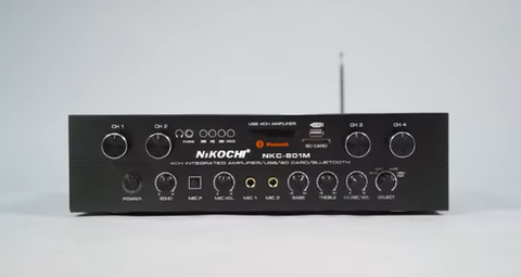 SMART AMPLI NKC-801M BLUETOOTH THƯƠNG HIỆU NIKOCHI