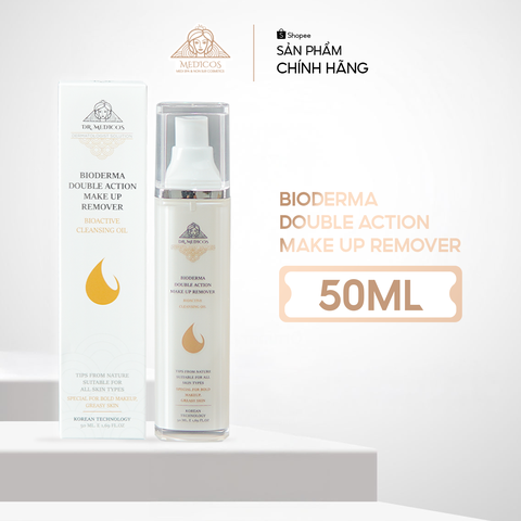 Dầu Tẩy Trang Dưỡng Ẩm Dr.Medicos – Làm Sạch Sâu, Tái Tạo Da, Không Gây Khô Căng
