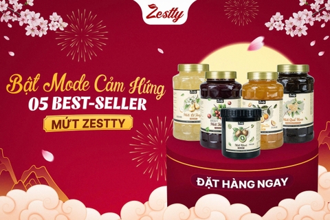 Mứt Zestty – Khơi Nguồn Hương Vị Mới Cho Menu Đồ Uống Hiện Đại