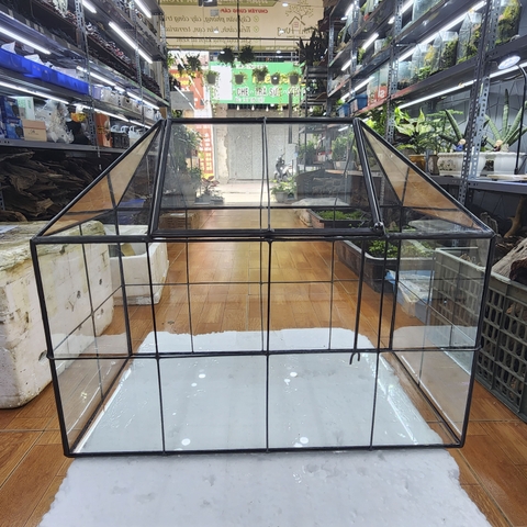 Bể Terrarium viền kim loại TH 41