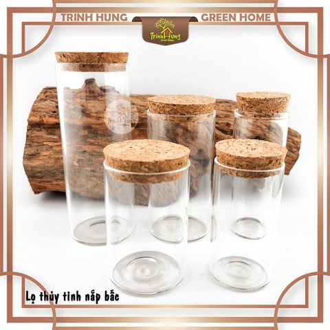 Lọ thủy tinh nắp bấc