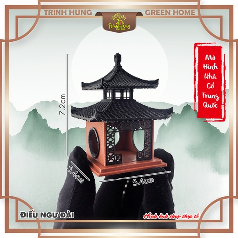 Mô hình nhà cổ trung quốc - Điếu ngư đài