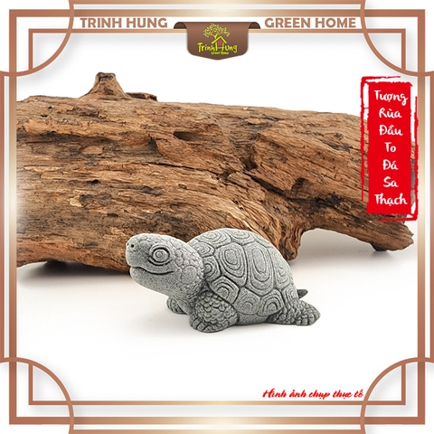 Tượng rùa đầu to đá sa thạch