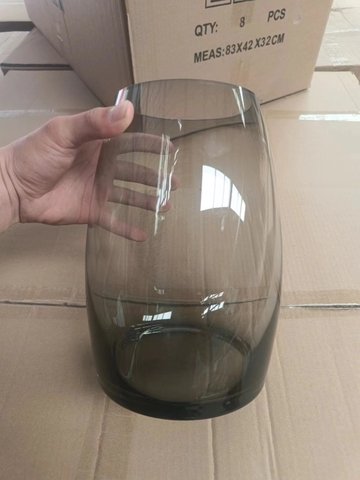 Bình thủy tinh deco 1724 Đen Grandian