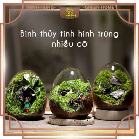 Trứng thủy tinh DIY