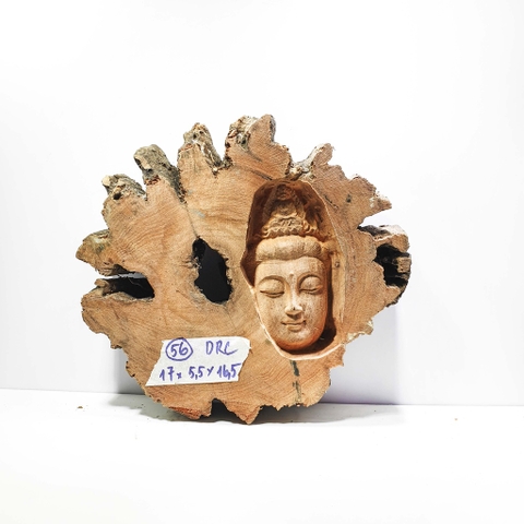 Tượng diện gỗ - tượng trưng bày, phối hợp tiểu cảnh, bonsai