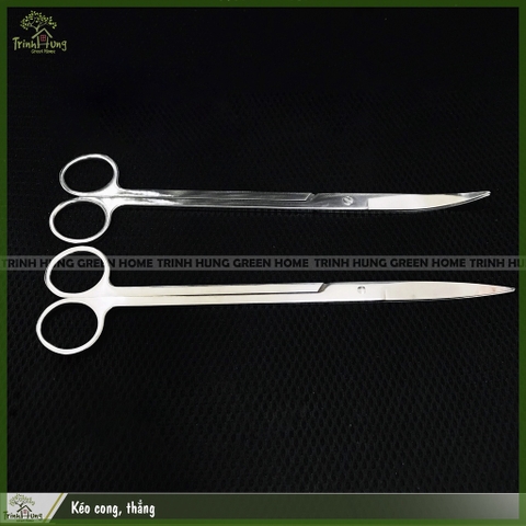 Kéo cong, thẳng dùng cắt tỉa cây thủy sinh, cây cảnh, terrarium