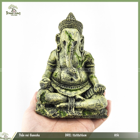 Tượng thần voi Ganesha giả cổ