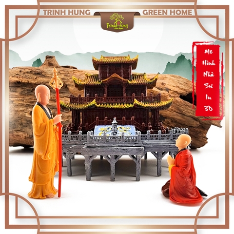 Mô hình phật giáo mini in 3D sắc nét