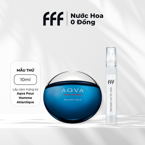 Sample Aqva Pour Homme Atlantiqve EDP 10ml