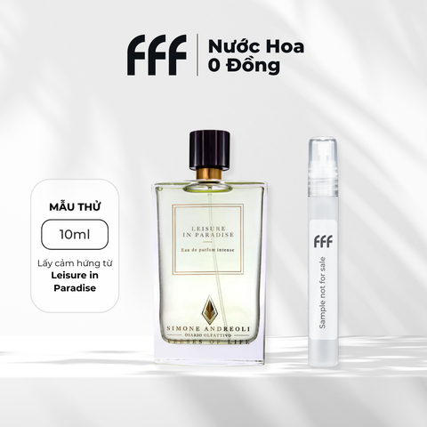 Sample Leisure in Paradise EDP 10ml