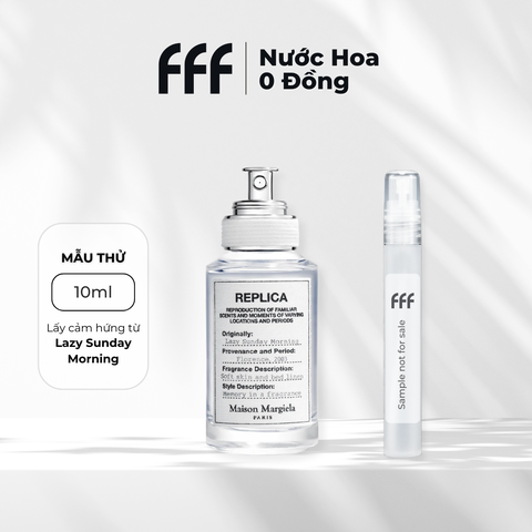 Sample Lazy Sunday Morning EDP 10ml