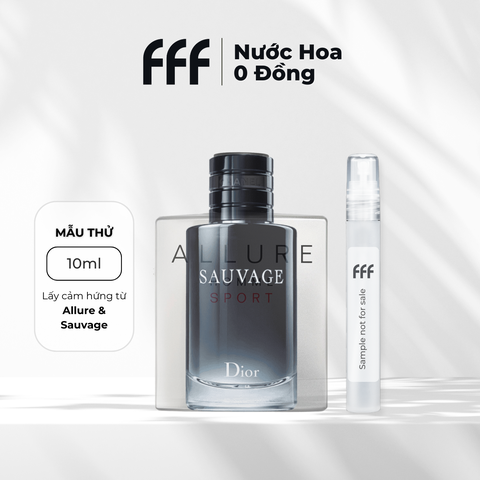 Sample Allure & Sauvage EDP 10ml