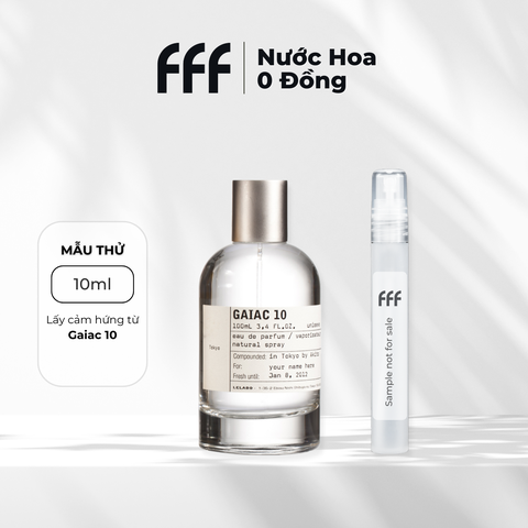 Sample Gaiac 10 EDP 10ml