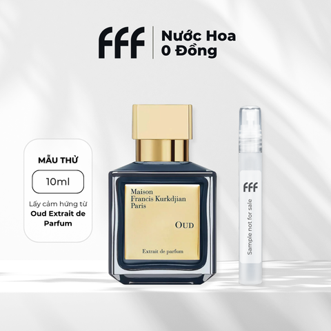 Sample Oud Extrait de Parfum
