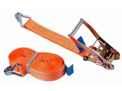 Tăng Dù 5T 10M 50mm – Dây Đai Polyester Chằng Hàng Chống Sốc, Siết Cực Chắc