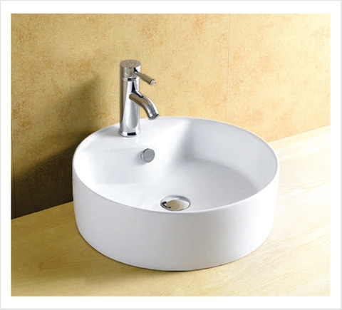 Chậu Rửa Mặt KPL-8002 – Lavabo Đặt Bàn Cao Cấp, Thiết Kế Tối Giản, Dễ Vệ Sinh