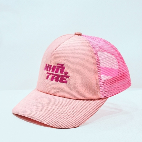 Mesh Cap Nhà Trẻ (Logo Hồng Đậm)