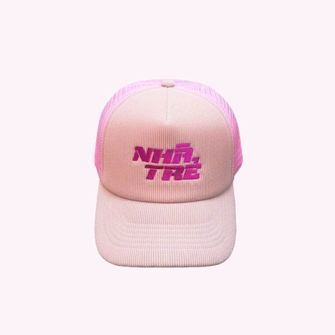 Mesh Cap Nhà Trẻ (Logo Hồng Đậm)
