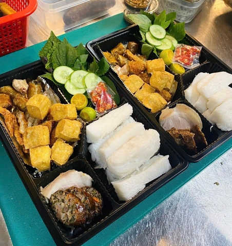 Bún đậu mắm tộm
