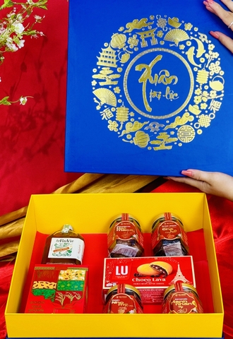 SET QUÀ TẾT 2025 HAFOOD - 519K XANH