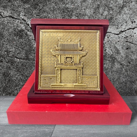 QUÀ TẶNG TRANH ĐỒNG KHUÊ VĂN CÁC (16cm * 16cm).