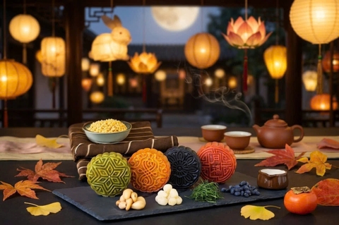 Bánh Trung Thu - Thập Cẩm