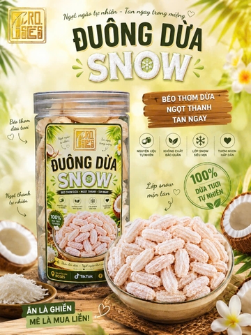 Bánh Đuông Dừa SNOW 400gr