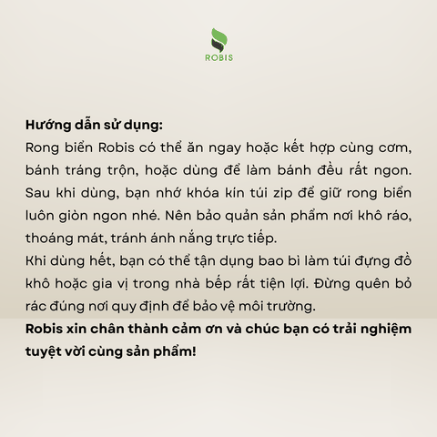 Rong biển sấy vị BBQ
