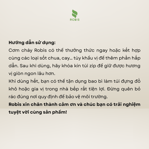 Cơm cháy vị TRUYỀN THỐNG