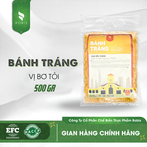 Bánh tráng BƠ TỎI - Gói 400gr