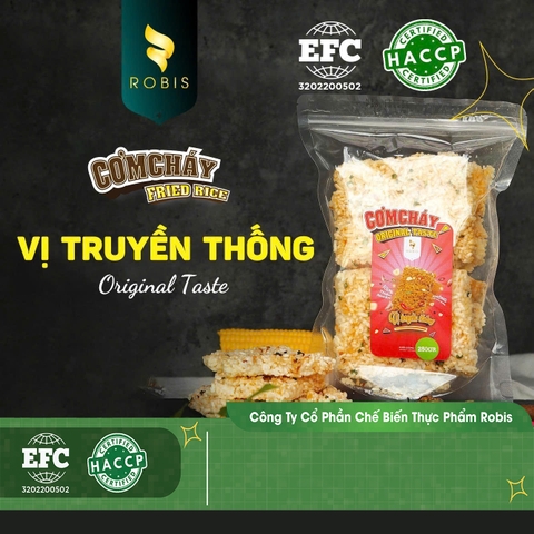 Cơm cháy vị TRUYỀN THỐNG - Gói 250gr