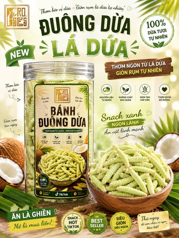 Bánh Đuông Dừa - Lá Dứa 300gr
