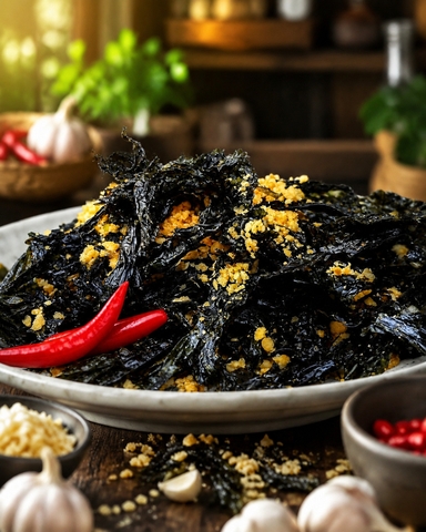 RONG BIỂN RANG TỎI ỚT - 500gr