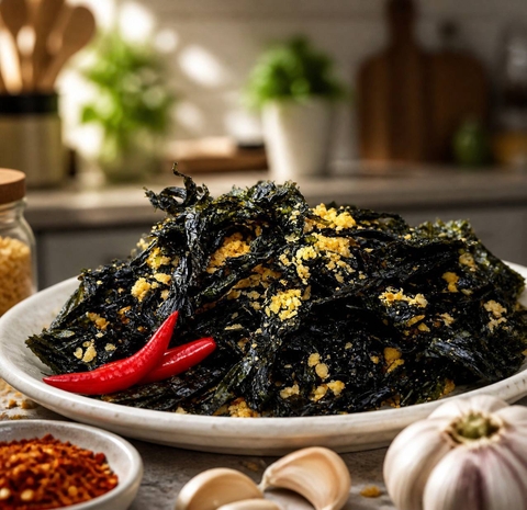 RONG BIỂN RANG TỎI ỚT - 250gr