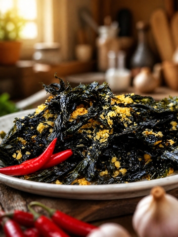 RONG BIỂN RANG TỎI ỚT - 500gr