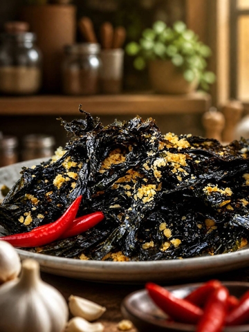 RONG BIỂN RANG TỎI ỚT - 250gr