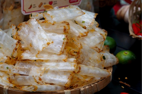 BÁNH TRÁNG HÀNH THỊ NỞ