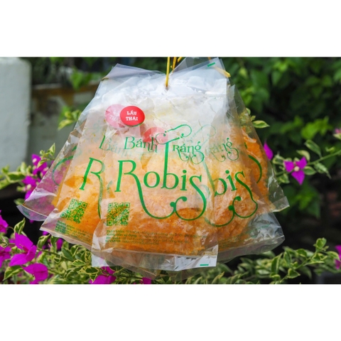 Bánh tráng lẩu thái gói 50gr thơm ngon, mềm dẻo đậm đà.