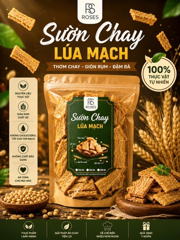Sườn Chay Lúa Mạch - 500gr