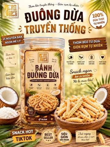 Bánh Đuông Dừa Sữa 300gr