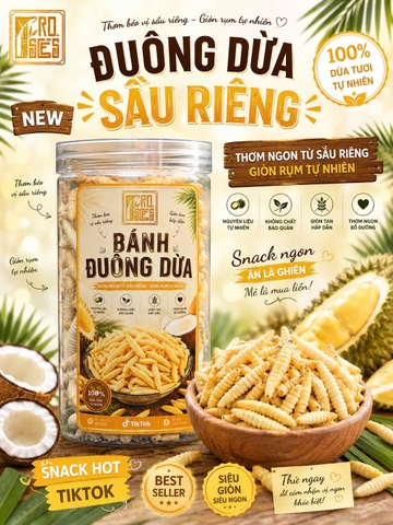 Bánh Đuông Dừa - Sầu Riêng 300gr